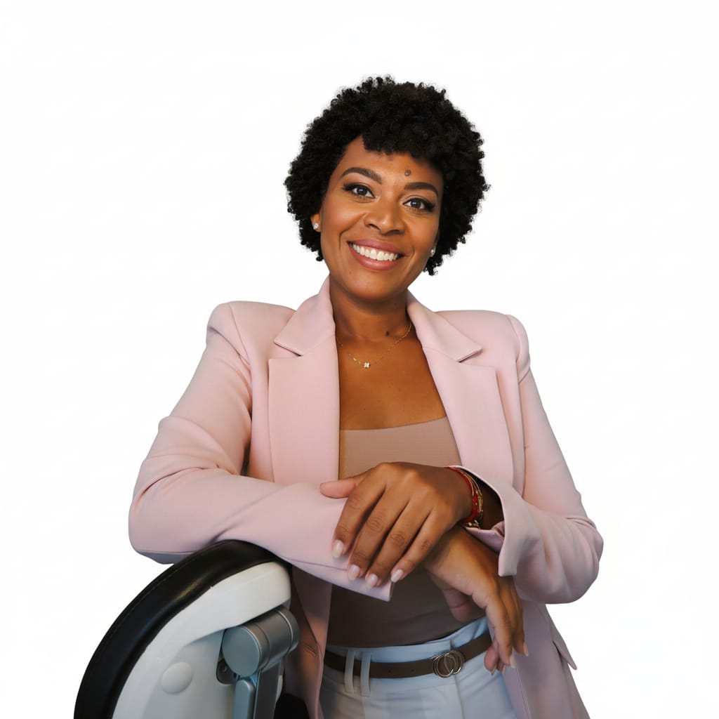 Retrato profesional de Dra. Nicole Clunnie en Dental Group Panama